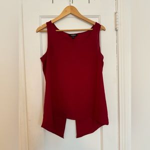 Brand new with tags red flowy blouse from Express!